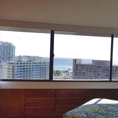Waikiki Marina Studio, Ocean View, Free Parking & Wifi โฮโนลูลู ภายนอก รูปภาพ